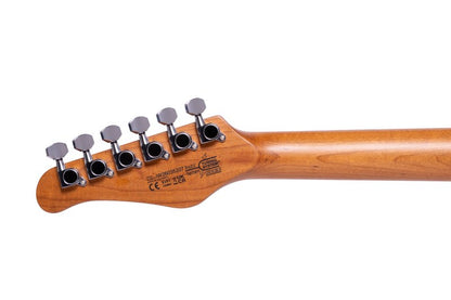 Washburn Sonamaster Elite headstock back with tuners