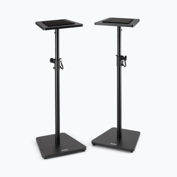 On-Stage Wood Studio Monitor Stands (Black, Pair)