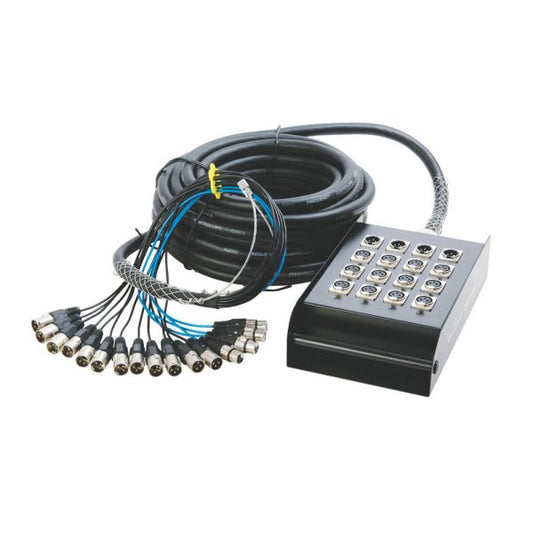 On-Stage 100' 12-Channel/4-Return Stage Snake