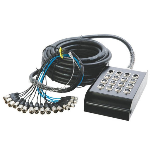 On-Stage 50' 12-Channel/4-Return Stage Snake