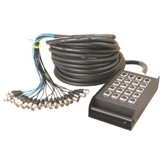 On-Stage 50' 16-Channel/4-Return Stage Snake
