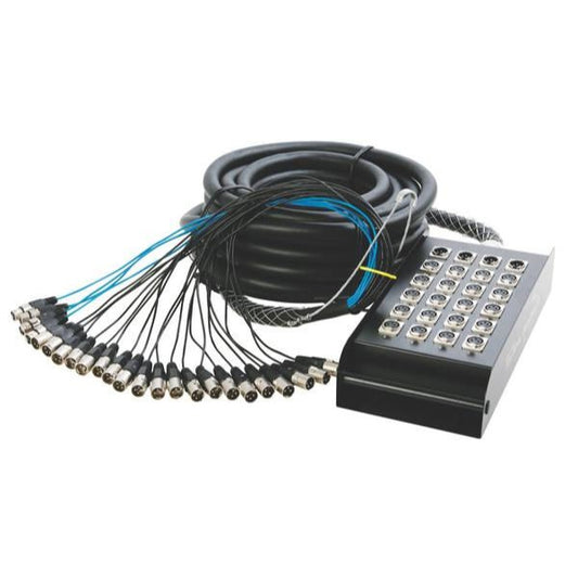 On-Stage 50' 20-Channel/4-Return Stage Snake