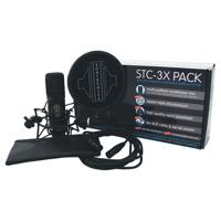 Sontronics STC-3X Multi-Pattern Large-Diaphragm Condenser Pack