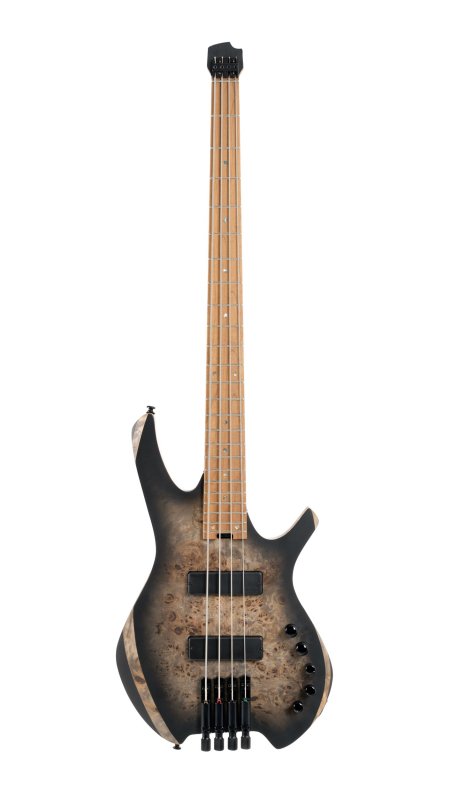 Cort Space 4 Bass Star Dust Black - front view