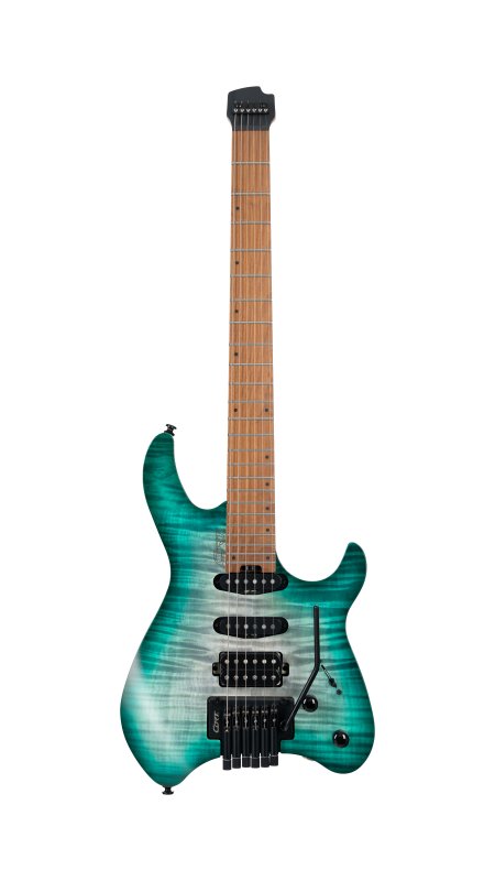Cort Space 6GTR Electric Guitar Lagoon - front view