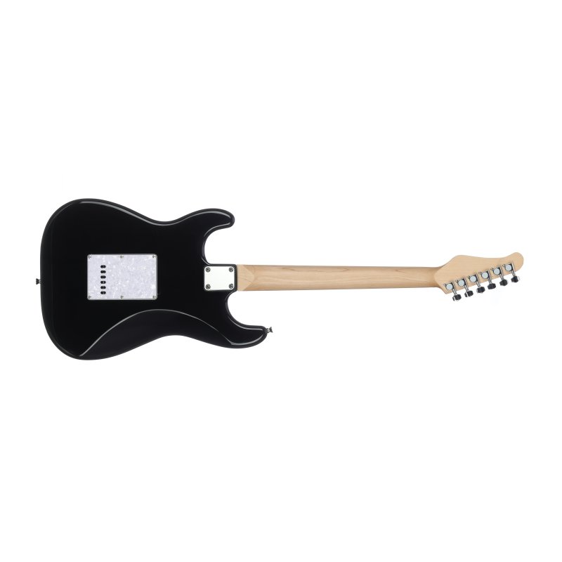 Washburn Sonamaster Black electric guitar, full length back