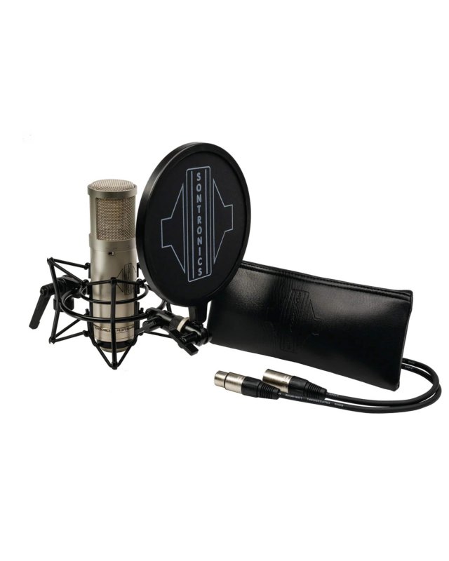 Sontronics STC-2 Cardioid Large-Diaphragm Condenser Pack - Silver