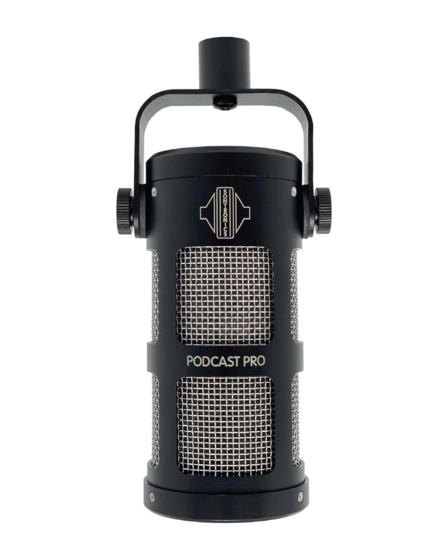 Sontronics Podcast Pro Dynamic Supercardioid Broadcast Microphone - Black