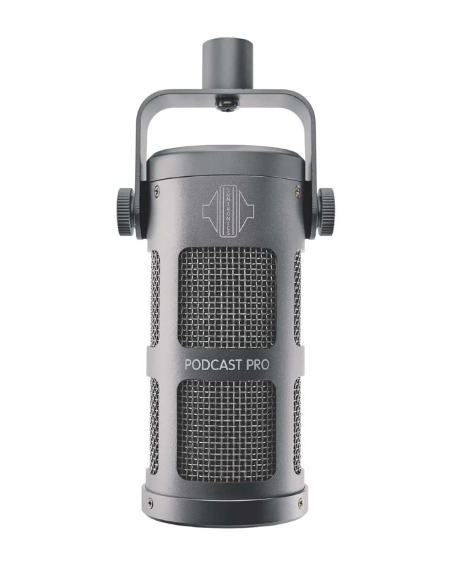 Sontronics Podcast Pro Dynamic Supercardioid Broadcast Microphone - Cosmic Grey