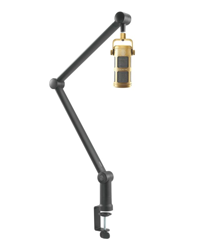 Sontronics Voicecasting Pack with Podcast Pro & Elevate Stand - Gold