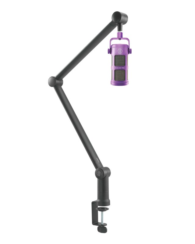 Sontronics Voicecasting Pack with Podcast Pro & Elevate Stand - Purple