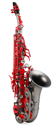 TGS Red Lava SE Professional Curved Soprano Saxophone (2023)
