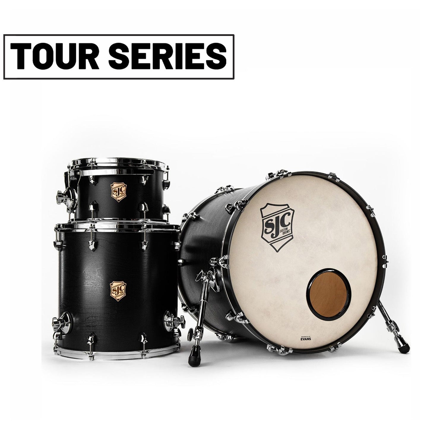 SJC Tour Series 3-Piece Maple Shell Pack