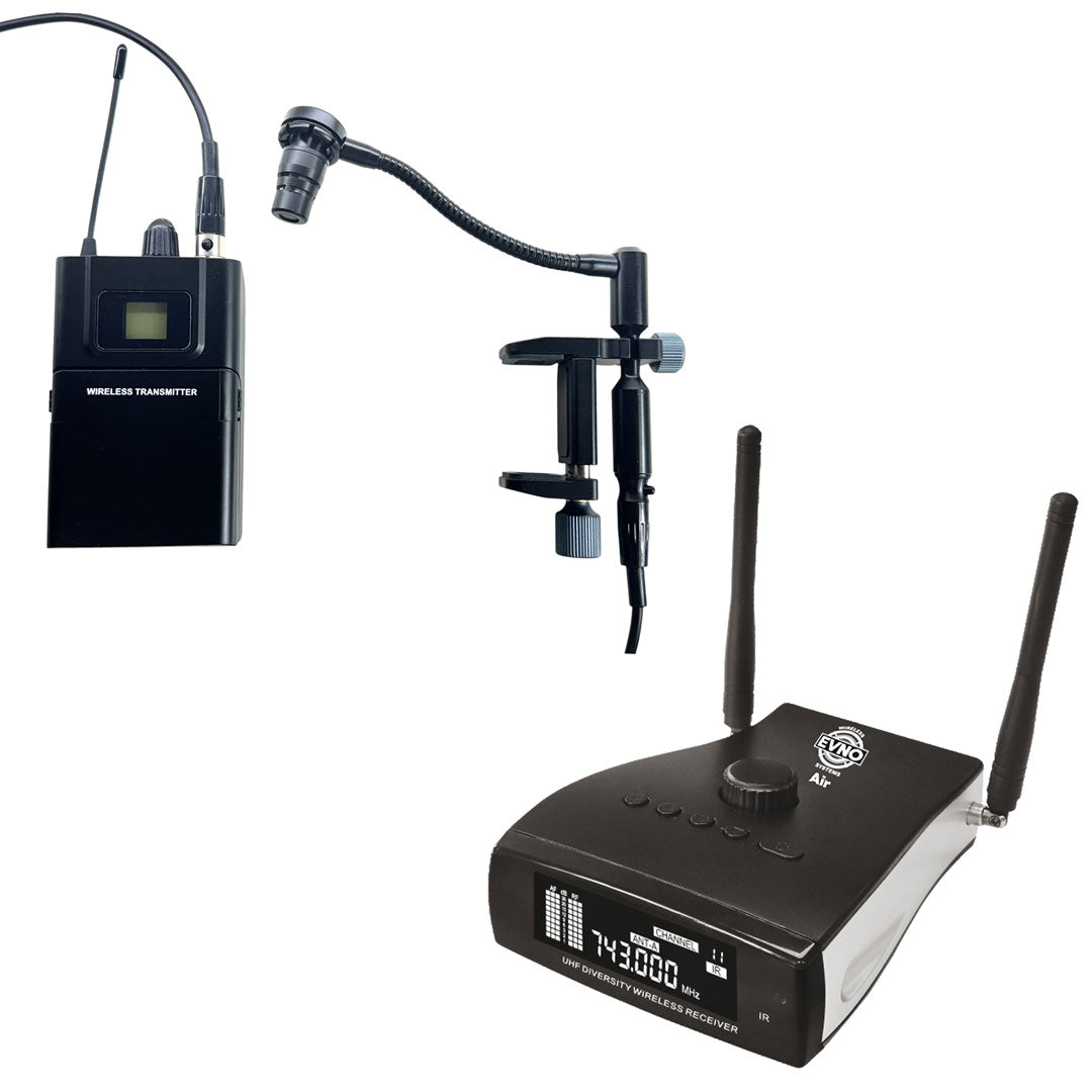Evno VLX Violin Microphone System (Wired System)