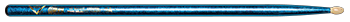 Vater Color Wrap 5A Blue Sparkle Drumsticks