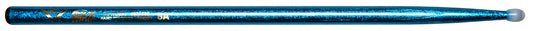 Vater Color Wrap 5A Blue Sparkle Nylon Tips Drumsticks