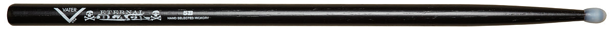 Vater Eternal Black 5B Nylon Tip Drumsticks