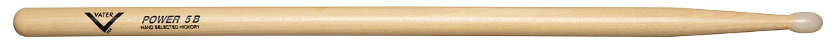 Vater Power 5B with Nylon Tip Hickry Drumsticks