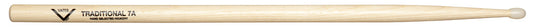 Vater Traditional 7A with Nylon Tip Hickory Drumsticks