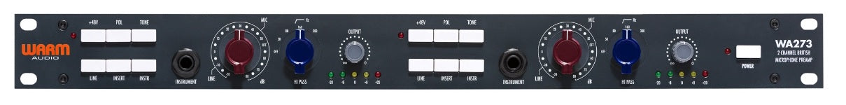 Warm Audio WA273 Dual Channel British Mic Pre