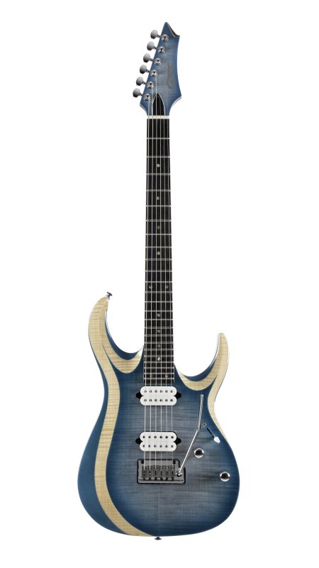 Cort X700 Duality II Electric Guitar Polar Ice Blue - front view