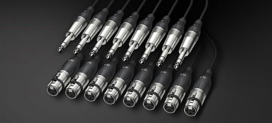 ALVA analog multicore cable, 8 x XLR female to 8 x TRS