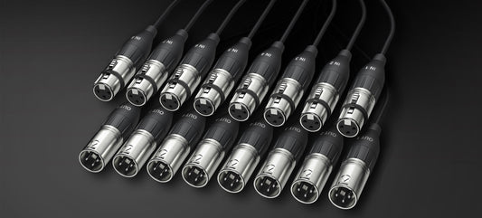 ALVA analog multicore cable, 8 x XLR to 8 x XLR