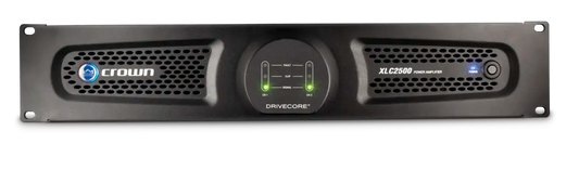 Crown XLC Series Amplifier with DriveCore Technology, 500W per Channel