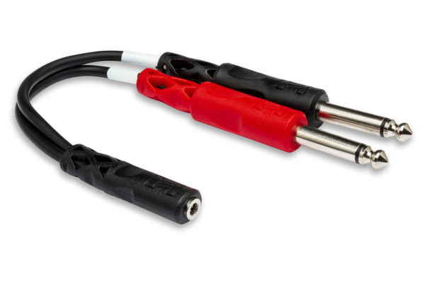 Stereo Breakout, 3.5 mm TRSF to Dual 1/4 in TS