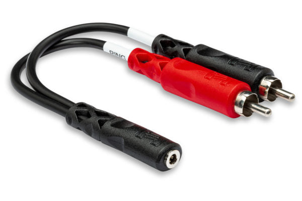 Stereo Breakout, 3.5 mm TRSF to Dual RCA