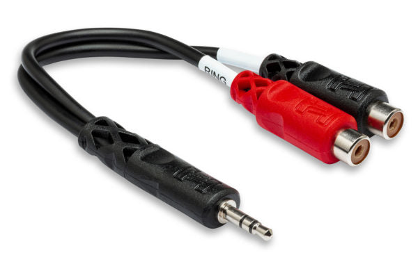 Stereo Breakout, 3.5 mm TRS to Dual RCAF