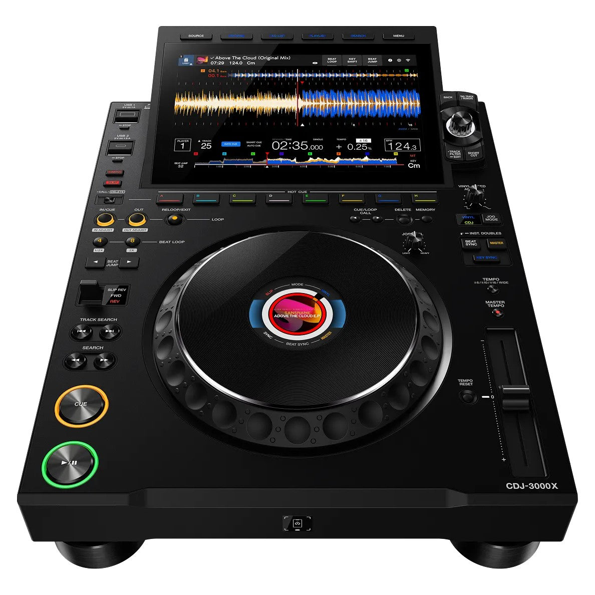 AlphaTheta CDJ-3000X Professional DJ Multi Player, view 2