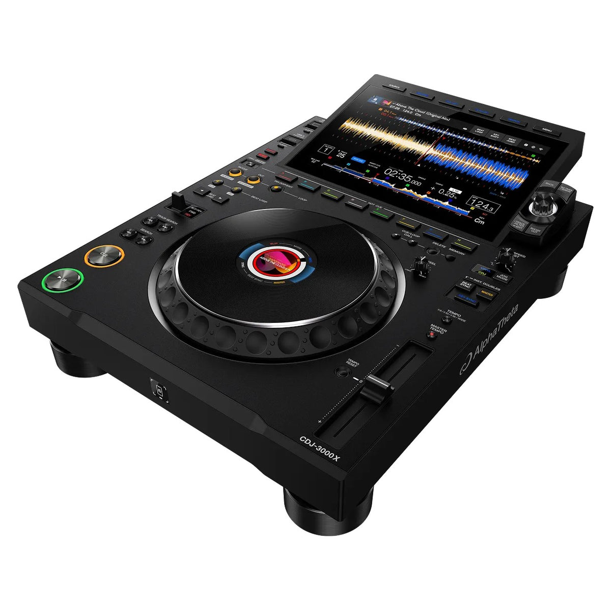 AlphaTheta CDJ-3000X Professional DJ Multi Player, view 3
