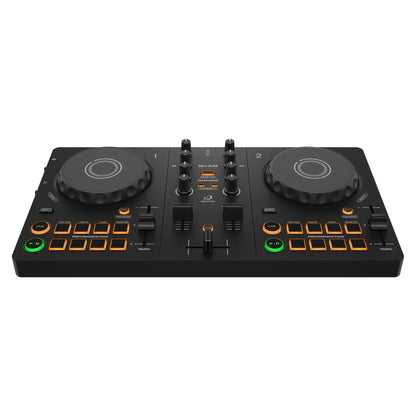 AlphaTheta DDJ-FLX2 Compact 2-Channel DJ Controller, view 3