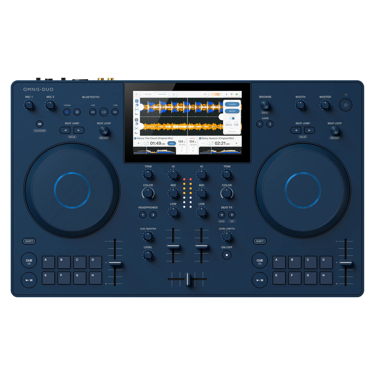 AlphaTheta OMNIS-DUO Portable Battery-Powered DJ System, view 1