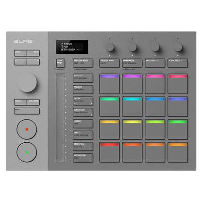 AlphaTheta SLAB MIDI Pad Controller for Serato Studio, view 1