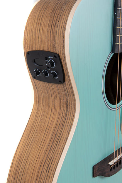 Applause Jump OM Cutway Electric, Celeste - view 10