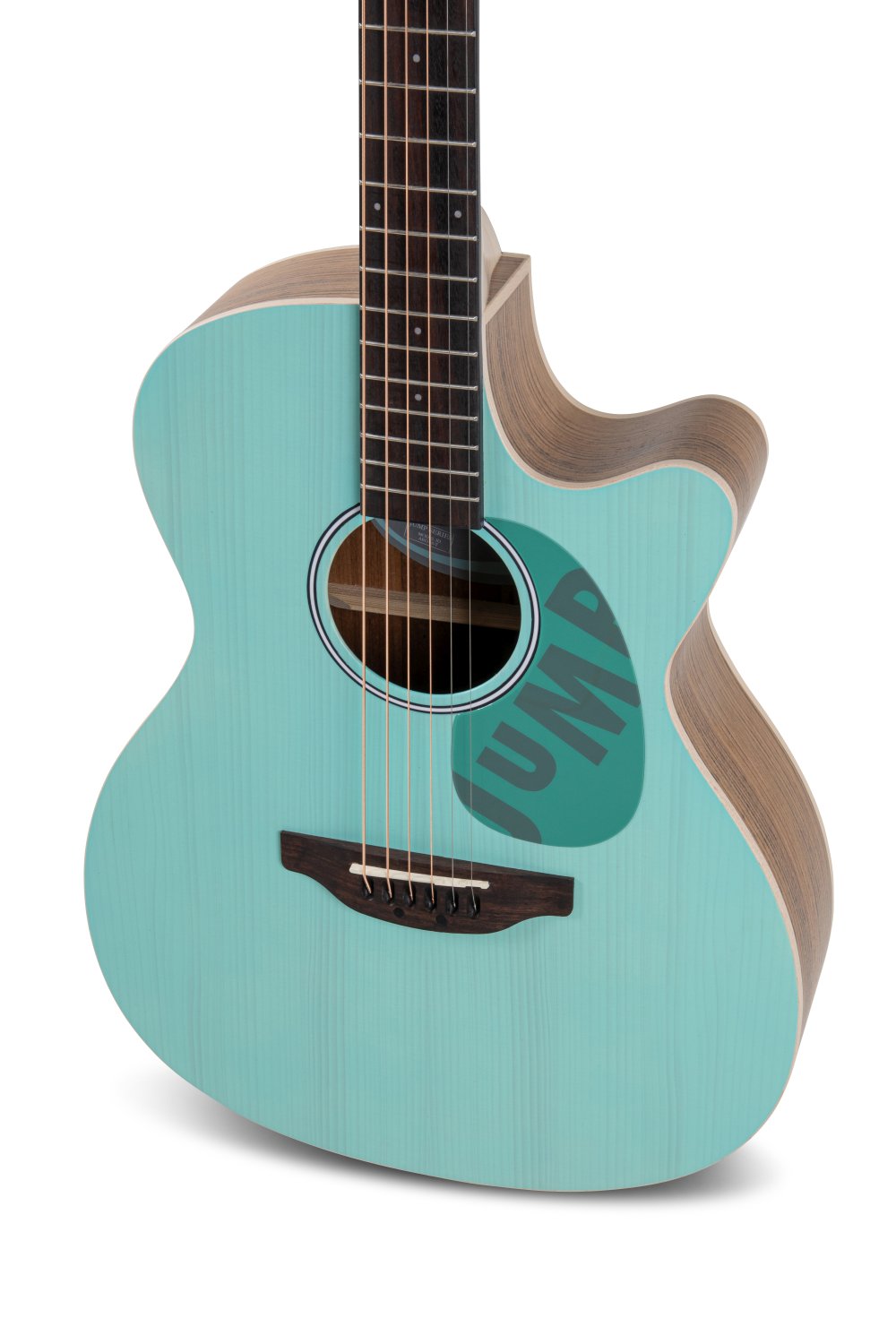 Applause Jump OM Cutway Electric, Celeste - view 5