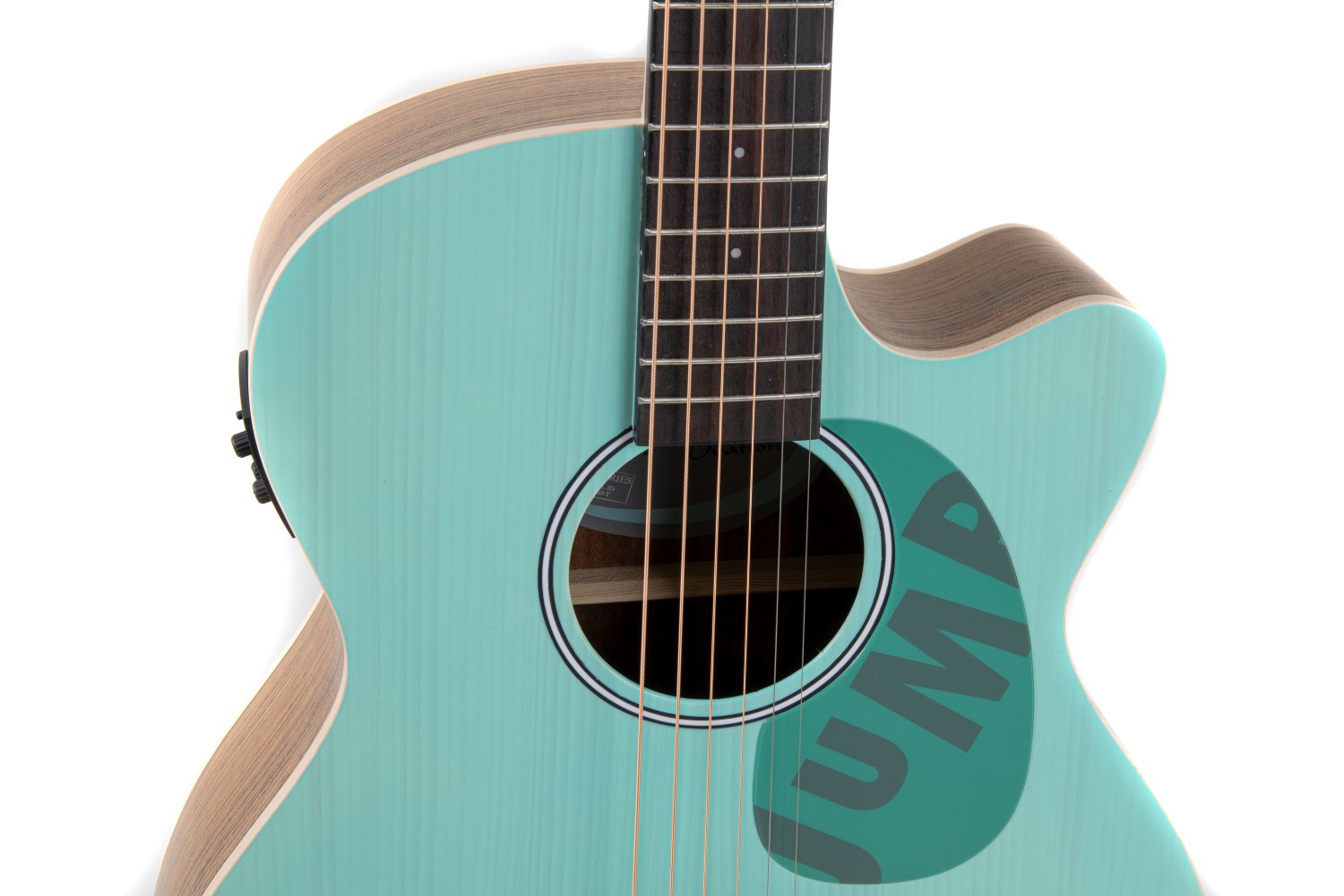 Applause Jump OM Cutway Electric, Celeste - view 6