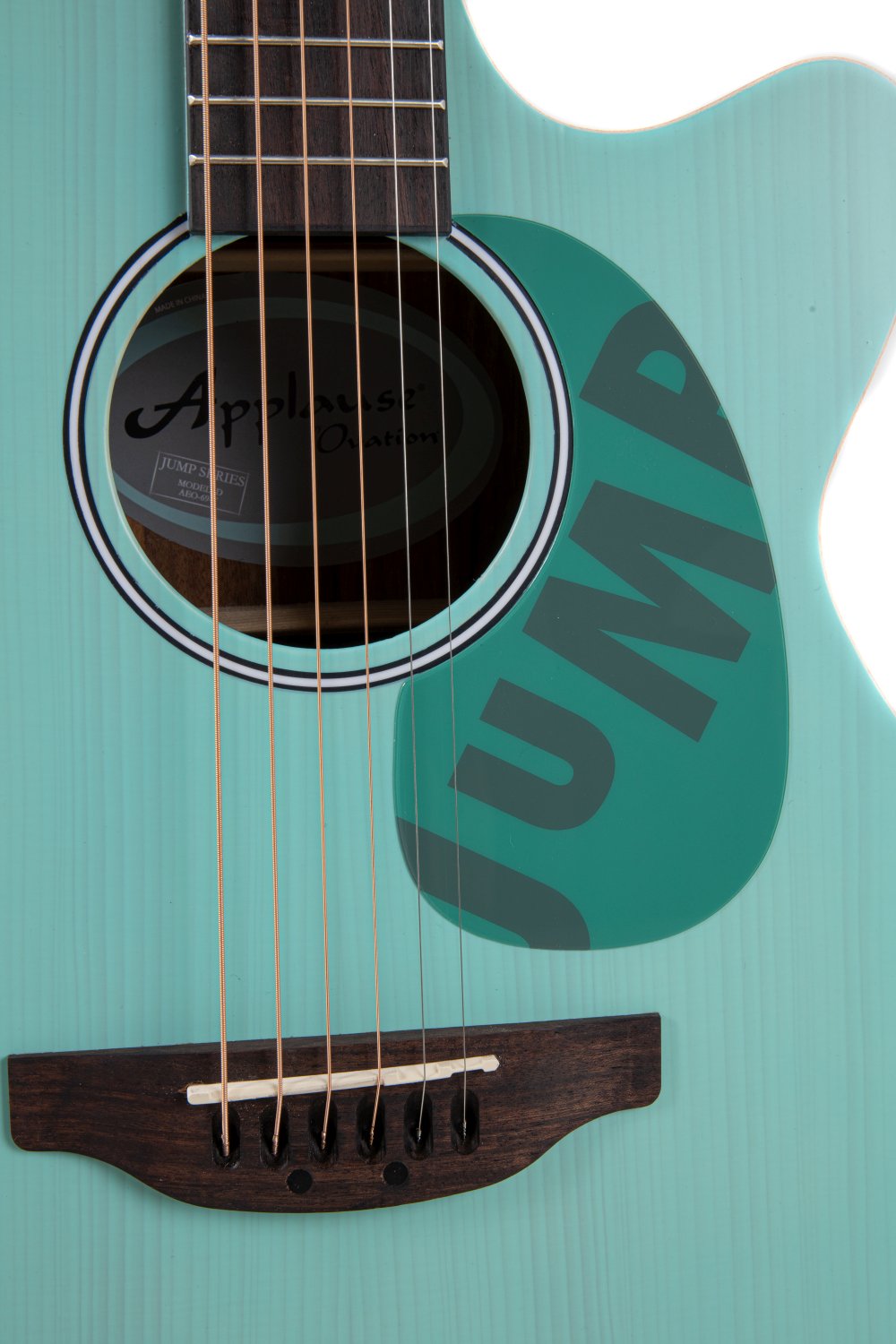 Applause Jump OM Cutway Electric, Celeste - view 8