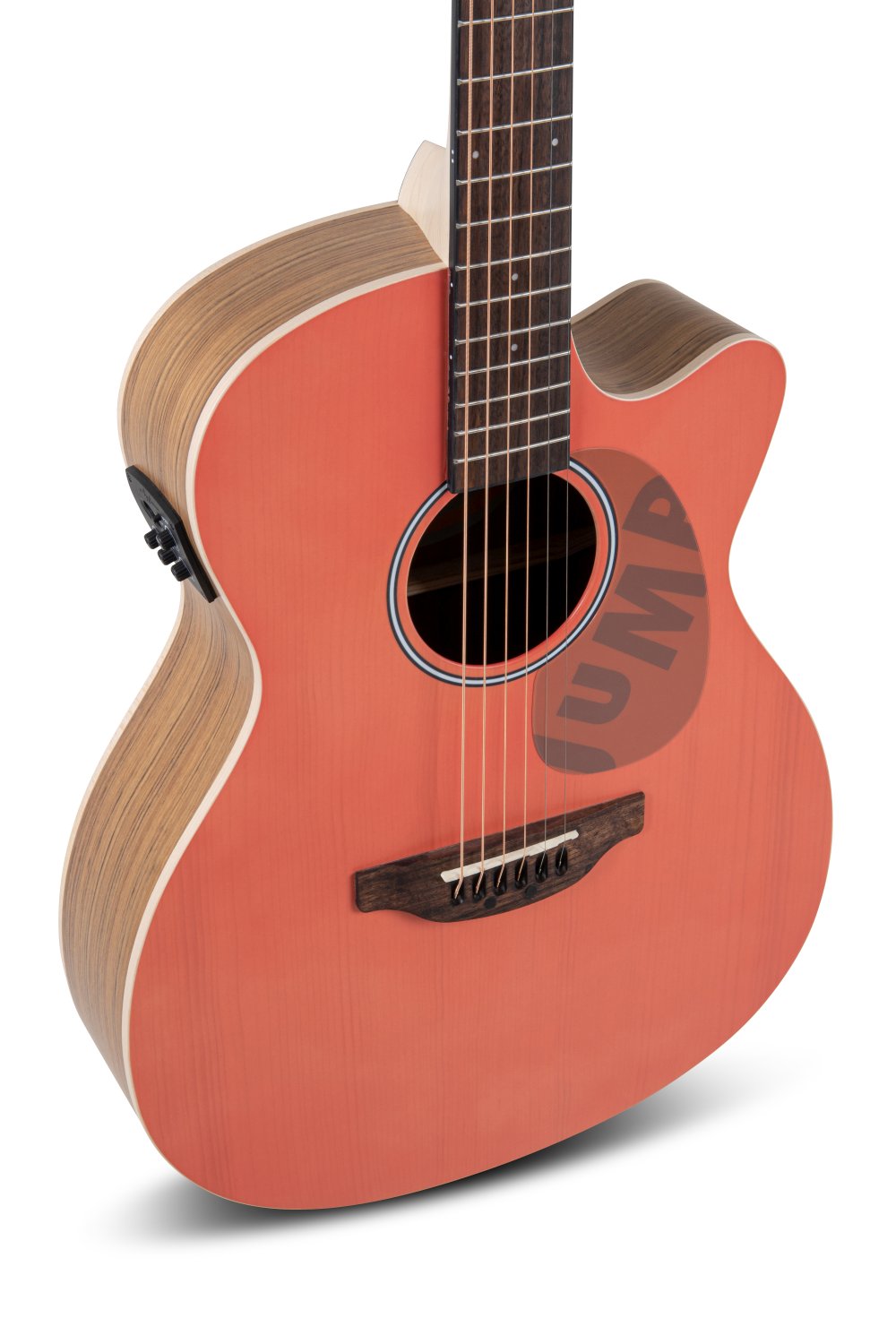 Applause Jump OM Cutway Electric, Peach - view 4