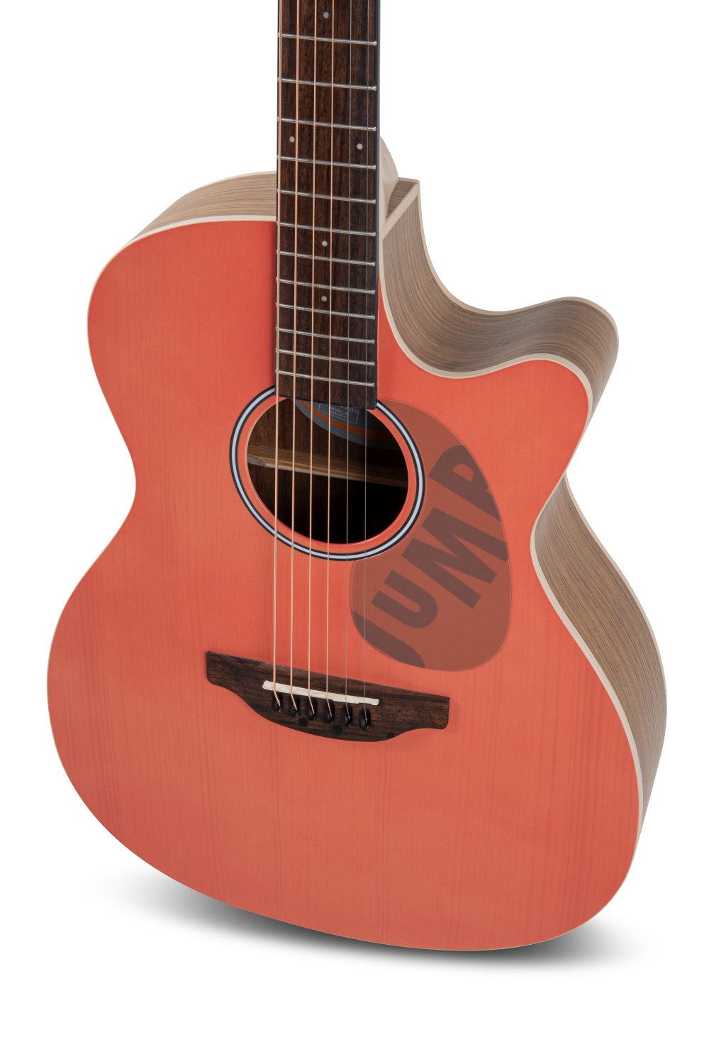 Applause Jump OM Cutway Electric, Peach - view 5