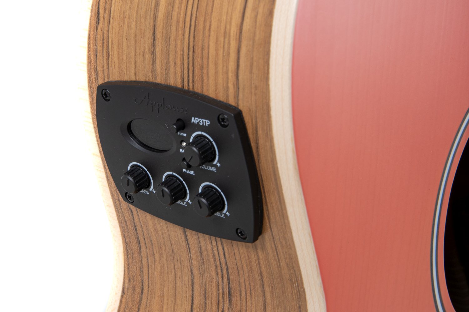 Applause Jump OM Cutway Electric, Peach - view 9