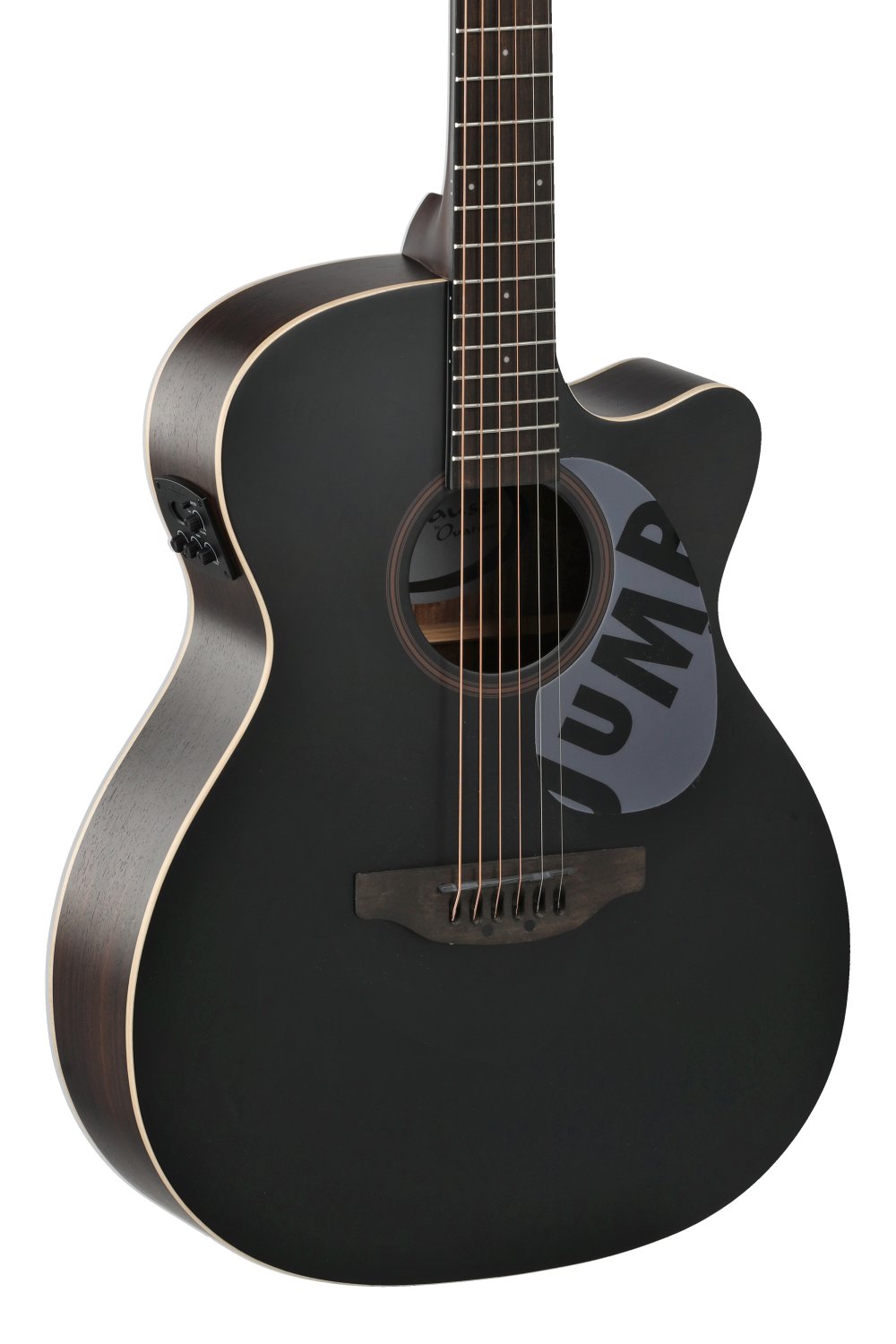 Applause Jump OM Cutway Electric, Dark Matter - view 5