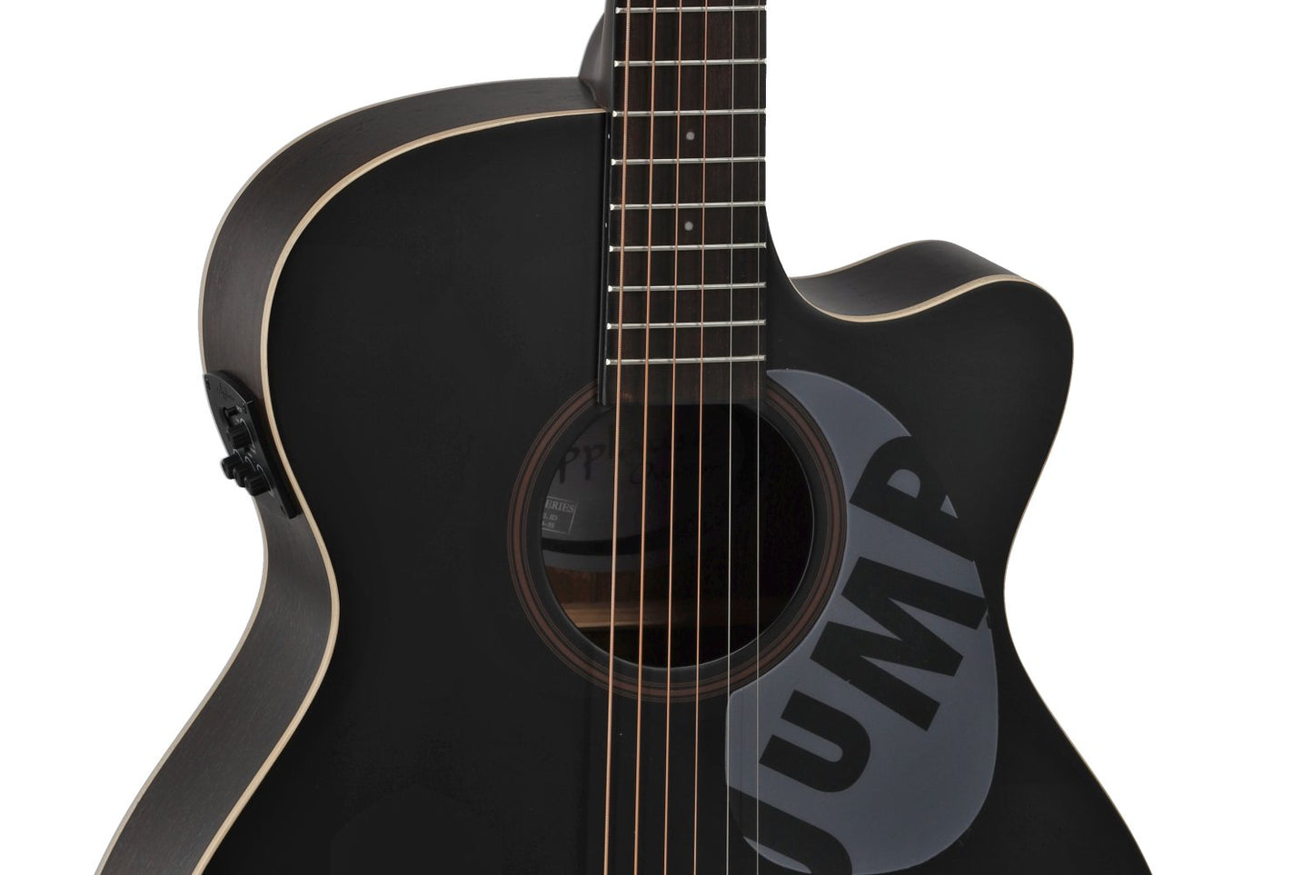 Applause Jump OM Cutway Electric, Dark Matter - view 7