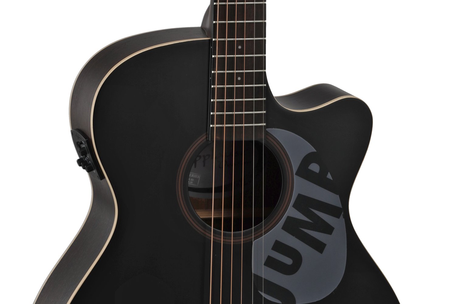 Applause Jump OM Cutway Electric, Dark Matter - view 7