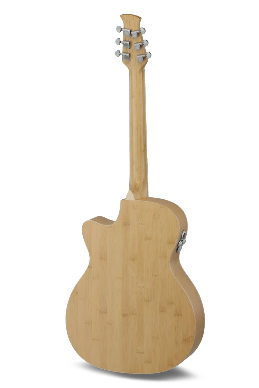 Applause Jump OM Cutway Electric, Blank Canvas Satin White - view 2