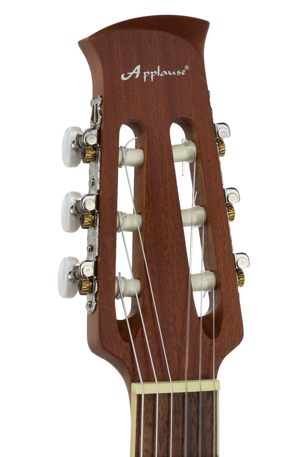 Applause E-Acoustic Classical Guitar AB24CM-4S, Natural Satin Mahogany - view 11