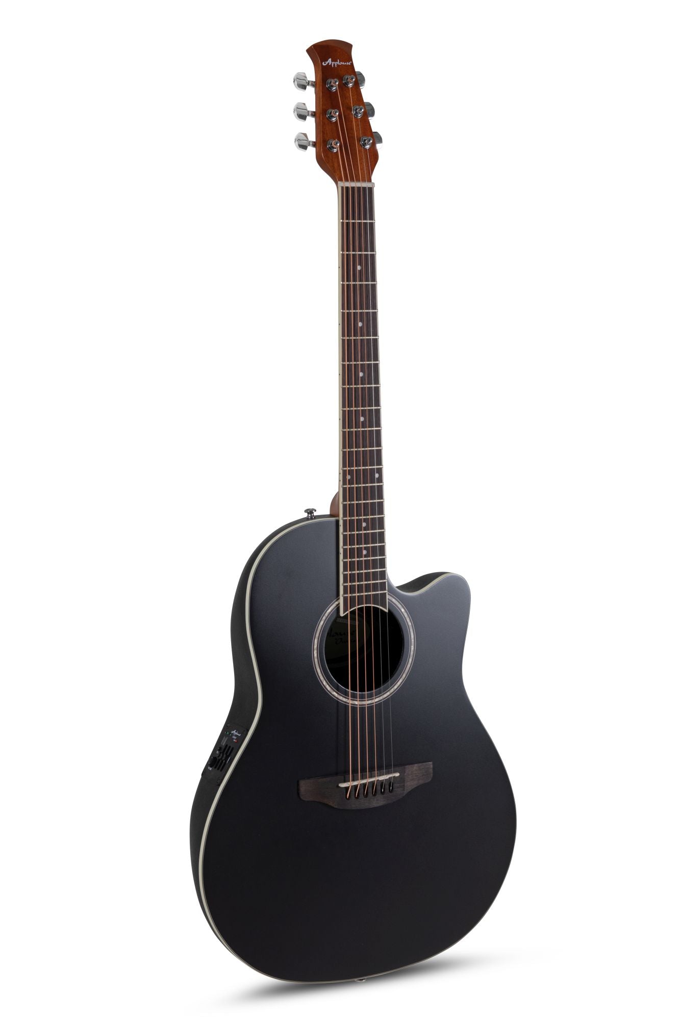 Applause E-Acoustic Guitar AB28-5S, Black Satin - view 1
