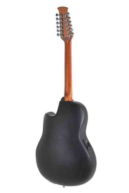 Applause E-Acoustic Guitar AB2412-5S, Black Satin, 12-String - view 3